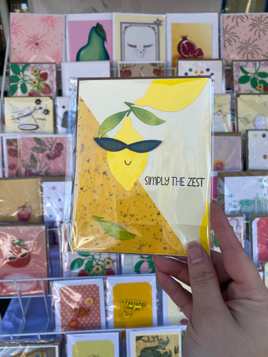 You're The Zest! - Greeting Card